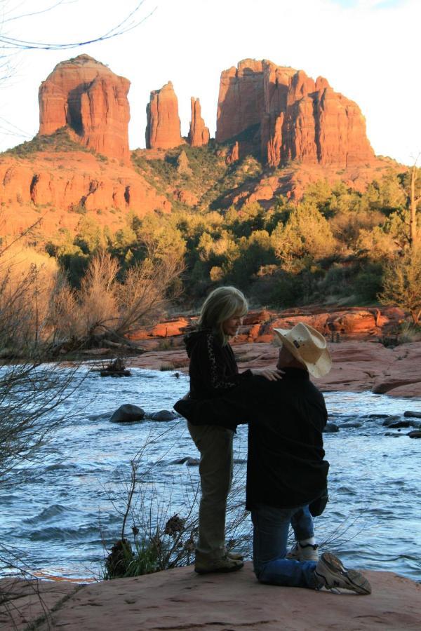 Cathedral Casita At Sedona Cathedral Hideaway Llc Villa Exteriör bild