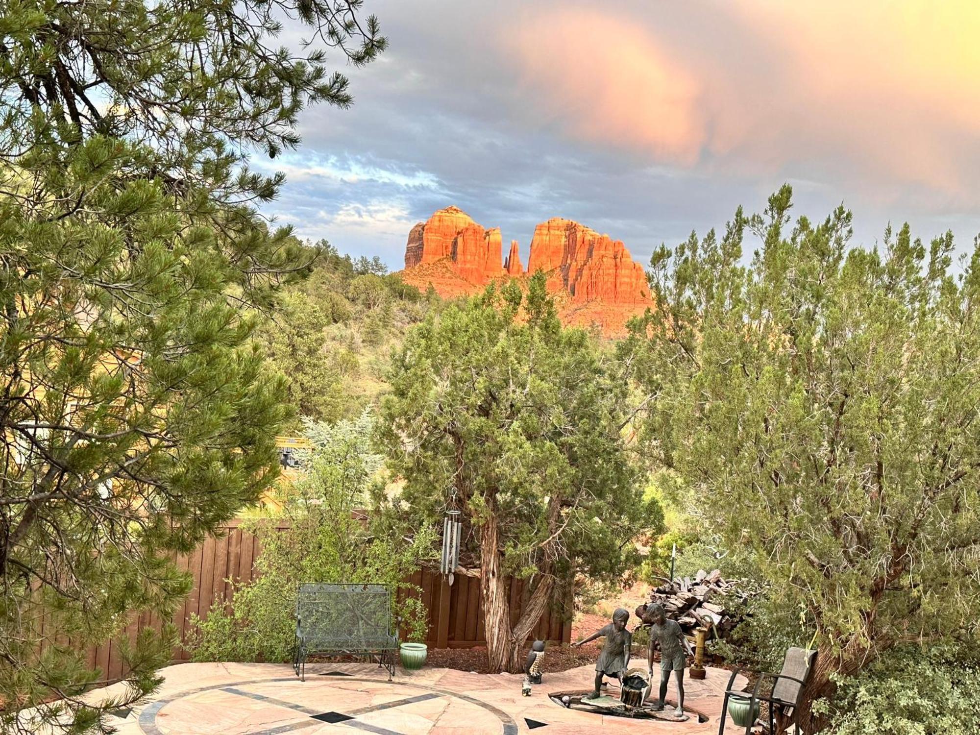 Cathedral Casita At Sedona Cathedral Hideaway Llc Villa Exteriör bild